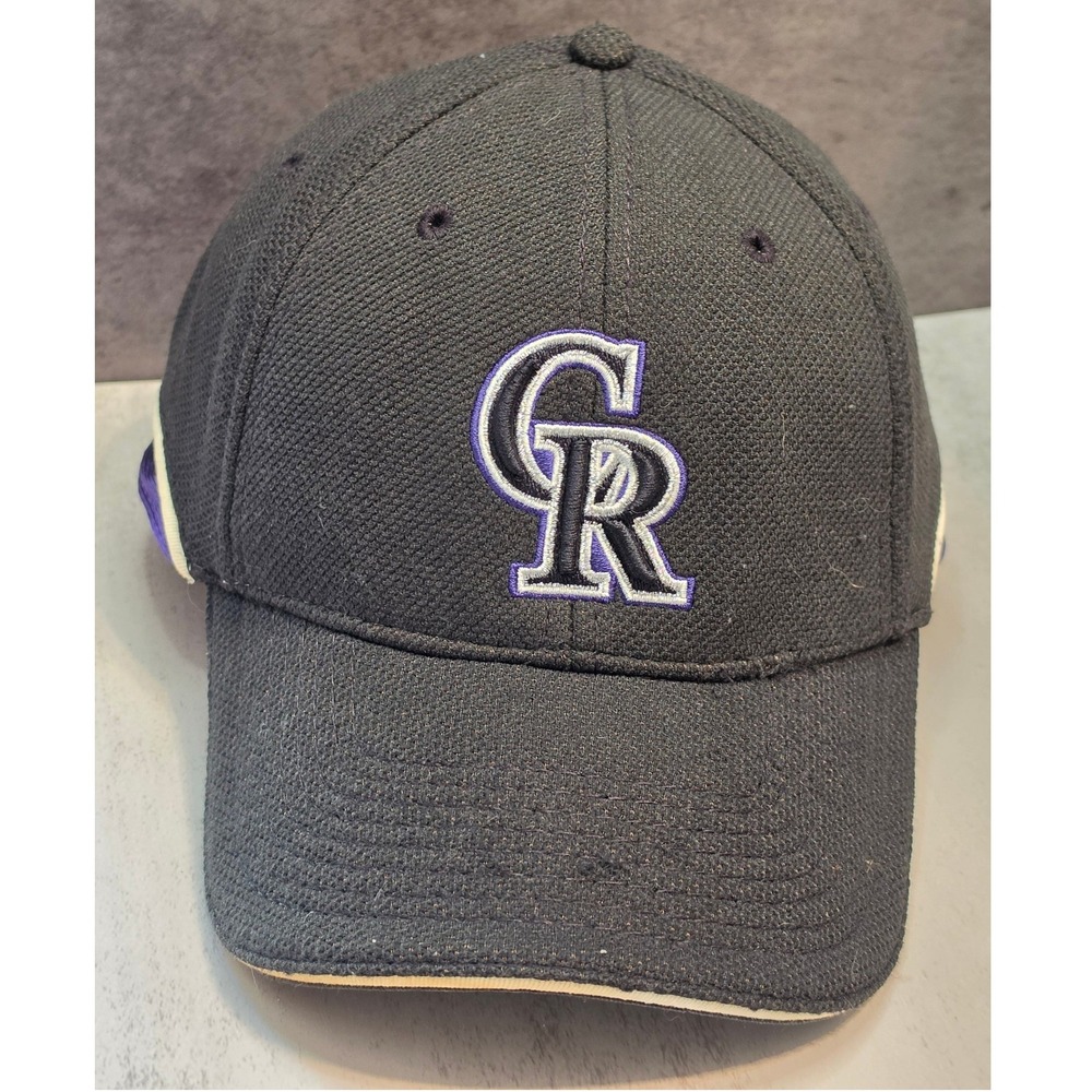 New Era Colorado Rockies MLB Batting Practice Cap Black Purple Mens XL 61cm